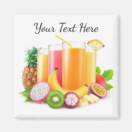 Verse tropische sappen magneet