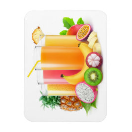 Verse tropische sappen magneet