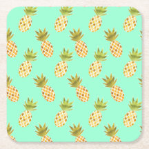 Verse tropische Waterverf ananaspatroon