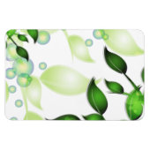 Verse Tuin Bladeren op Wit Magneet (Horizontaal)