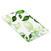 Verse Tuin Bladeren op Wit Magneet (Rechterzijde)