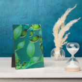 verse tuinbladeren fotoplaat (Zijkant)