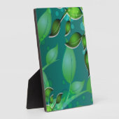 verse tuinbladeren fotoplaat (Zijkant)