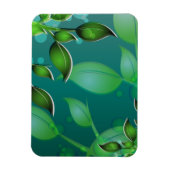 verse tuinbladeren magneet (Verticaal)