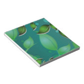 verse tuinbladeren notitieblok (Schuin)