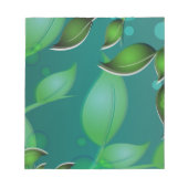 verse tuinbladeren notitieblok (Voorkant)