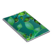 verse tuinbladeren notitieboek (Rechterzijde)