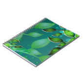 verse tuinbladeren notitieboek (Linkerzijde)