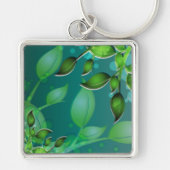 verse tuinbladeren sleutelhanger (Voorkant)