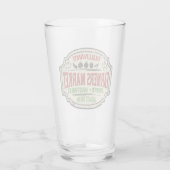 Verse tuinbouwer en naam van de plaatselijke landb glas (Achterkant)