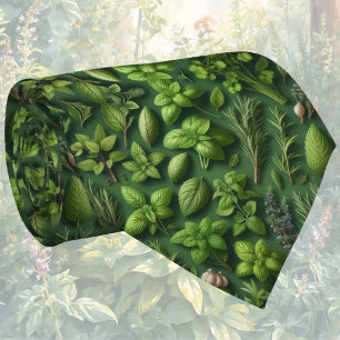 Verse Tuinkruiden Foodie Keuken Necktie Stropdas