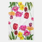 Verse Tulp Keukenhanddoeken (Verticaal)