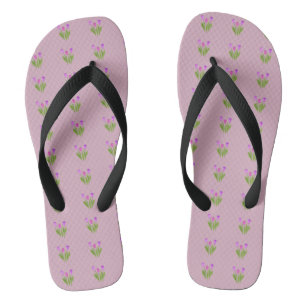 Verse tulpen teenslippers