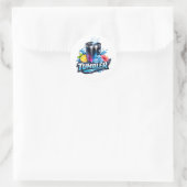 Verse Tumbler Ronde Sticker (Tas)