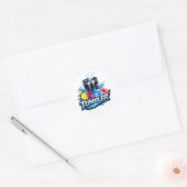 Verse Tumbler Ronde Sticker (Envelop)