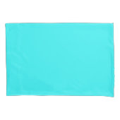 Verse turquoise zomerkleur kussensloop (Voorkant)