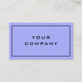 Verse twee kleuren - Elegant Professional Modern - Visitekaartje (Voorkant)