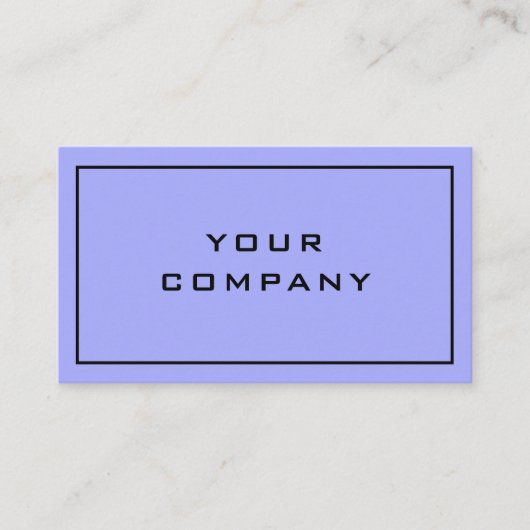 Verse twee kleuren - Elegant Professional Modern - Visitekaartje (Voorkant)