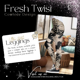Verse Twist Koehuid Design Leggings