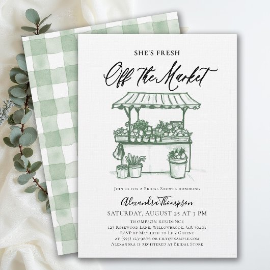 Verse Uit De Markt Calligraphy Bruidsfeest Kaart