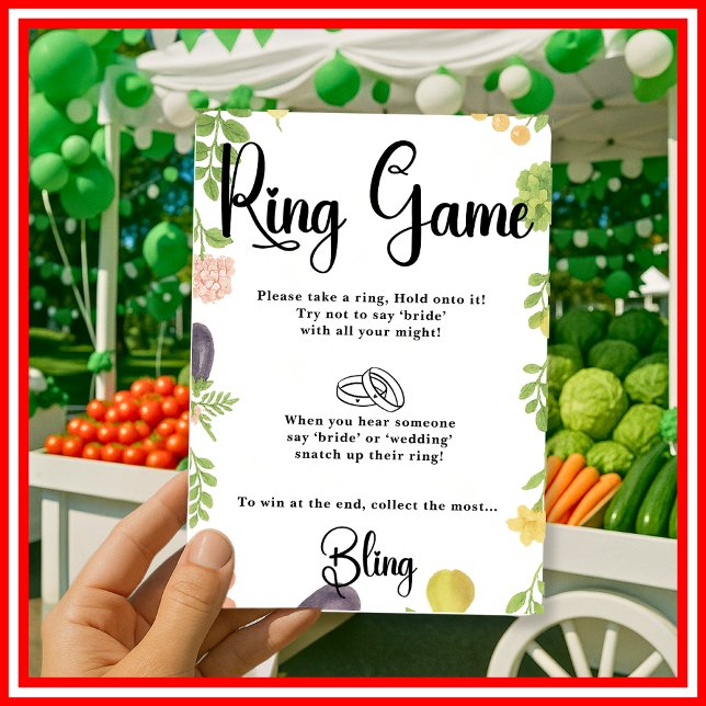 Verse Uit De Markt Ring Spel Bruiloft Spellen (Creator heeft geüpload)