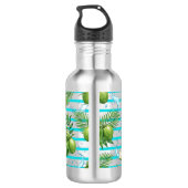 Verse Uit De Tropen Illustratie Waterfles (Achterkant)