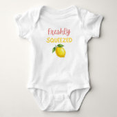 Verse Uitgeknepen Limonade Boog Limonade Baby Show Romper (Voorkant)