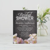 Verse uitnodigingen voor flesjes en karton Bridal  (Staand voorkant)