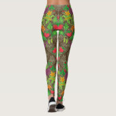 Verse van de Garden Damask Leggings (Achterkant)