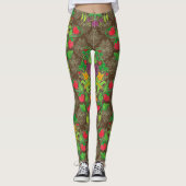 Verse van de Garden Damask Leggings (Voorkant)