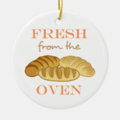 Verse van de Oven Keramisch Ornament (Voorkant)