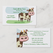 Verse van het Boerderij Visitekaartje (Voorkant / Achterkant)