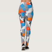 Verse verf Leggings - kleurrijke plastische Leggin (Achterkant)