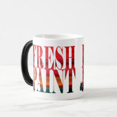 Verse verf mok (Voorkant links)