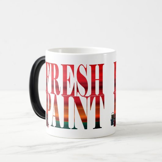 Verse verf mok (Voorkant links)