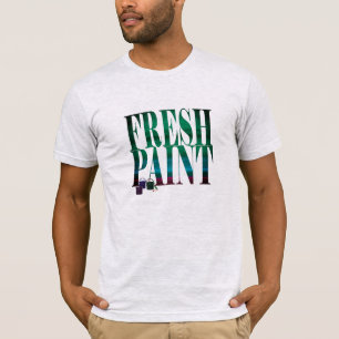 Verse verf T-shirt
