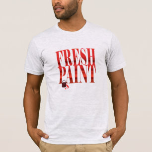 Verse verf T-shirt