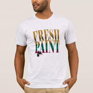 Verse verf T-shirt