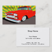 Verse verf visitekaartje (Voorkant / Achterkant)