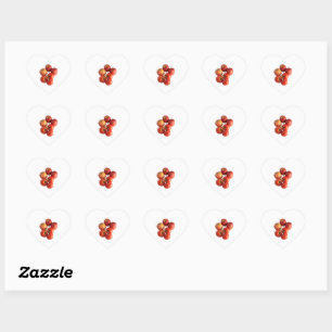 Verse verse Appels en Tomaten Stickers