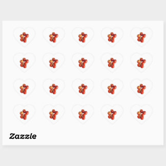 Verse verse Appels en Tomaten Stickers
