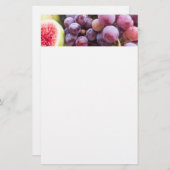 Verse vijgen en druiven briefpapier (Voorkant / Achterkant)