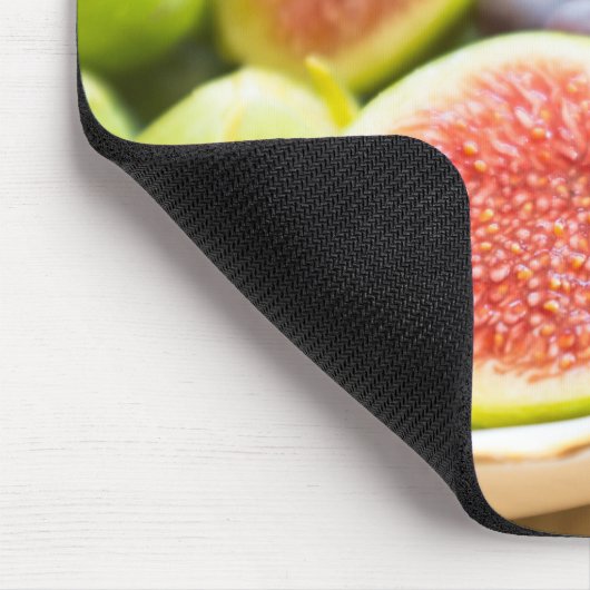 Verse vijgen en druiven muismat (Hoek)