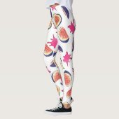 Verse vijgen Roze Sap Waterverf Leggings (Links)
