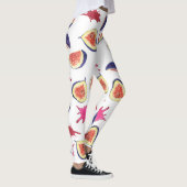 Verse vijgen Roze Sap Waterverf Leggings (Rechts)