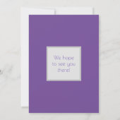 Verse Violet | Eenhoorn meisje Verjaardag Kaart (Achterkant)