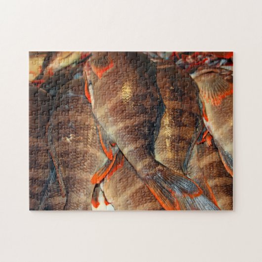 Verse vis legpuzzel (Horizontaal)