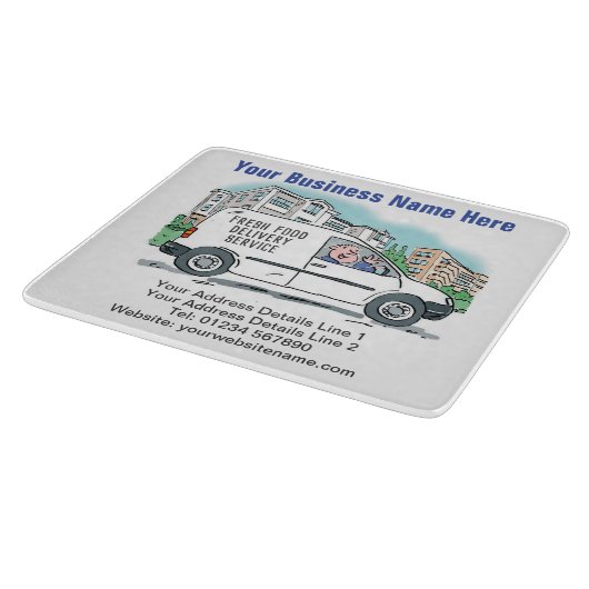 Verse voedselleveringsdienst snijplank (Hoek)