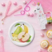 Verse vruchten papieren bordje (Feest)