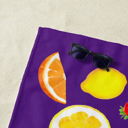 Verse vruchten strandlaken (In situ)